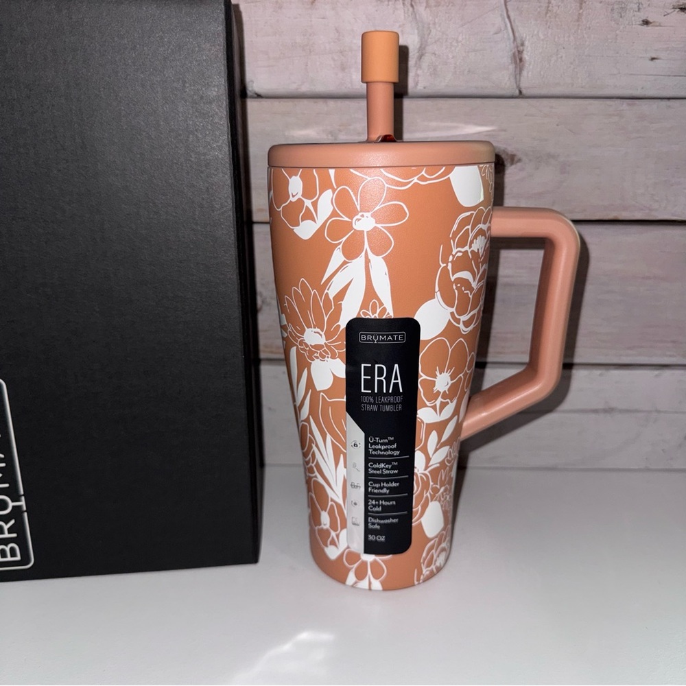 Brumate Era 30 oz Leak Proof Tumbler - SANDSTONE BLOOM - HTF Limited Release!